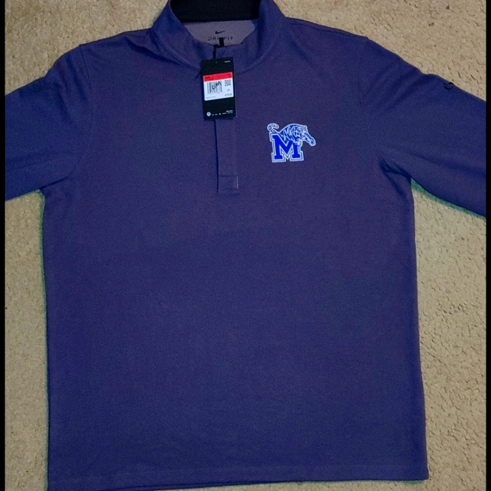Nike size L Memphis tigers dry fit long sleeve